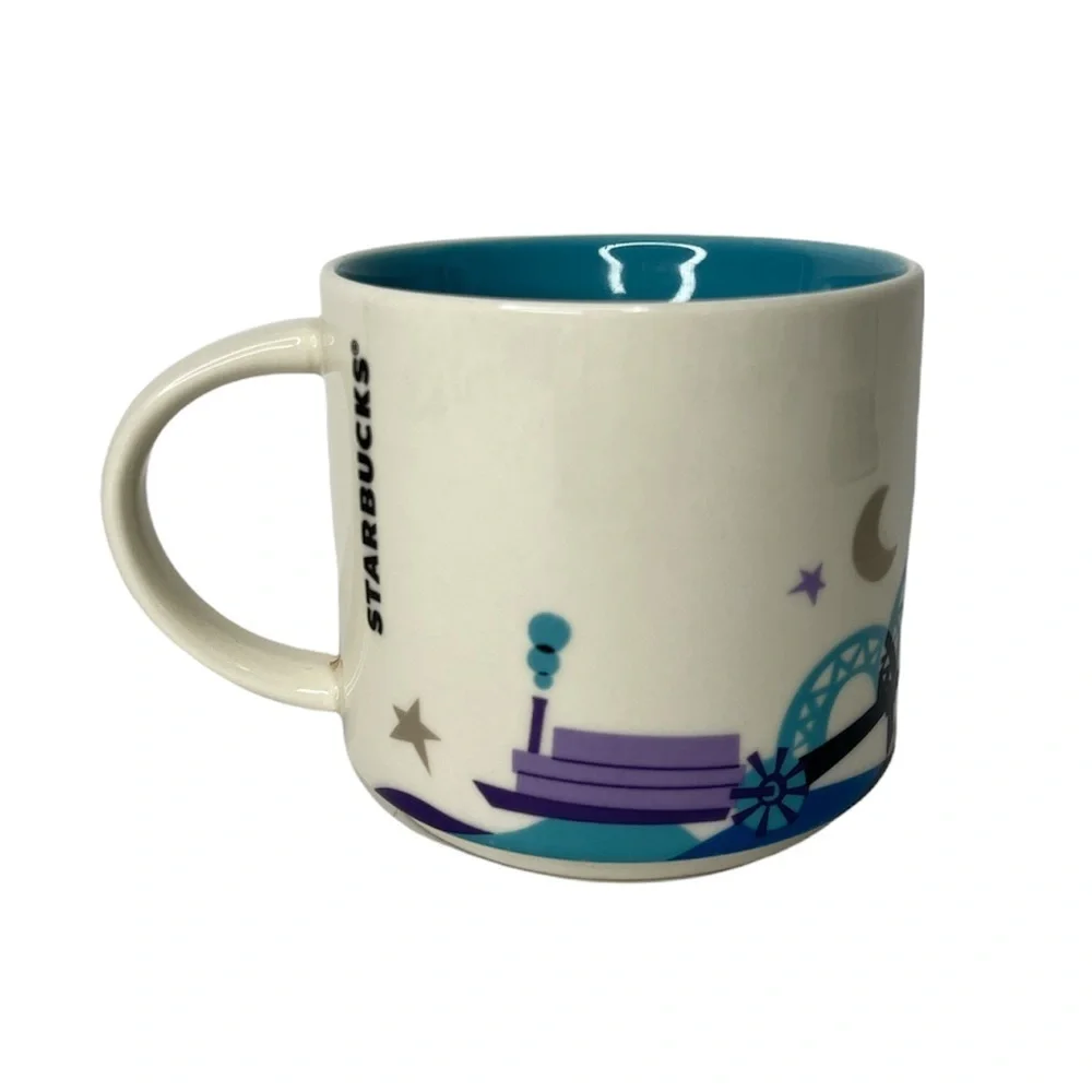 STARBUCKS Memphis 2014 Mug Collectible Coffee You Are Here Ceramic 14‎ oz